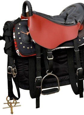 特价牛皮马鞍整套革板马鞍全套软座舒适游客鞍马鞍子马具