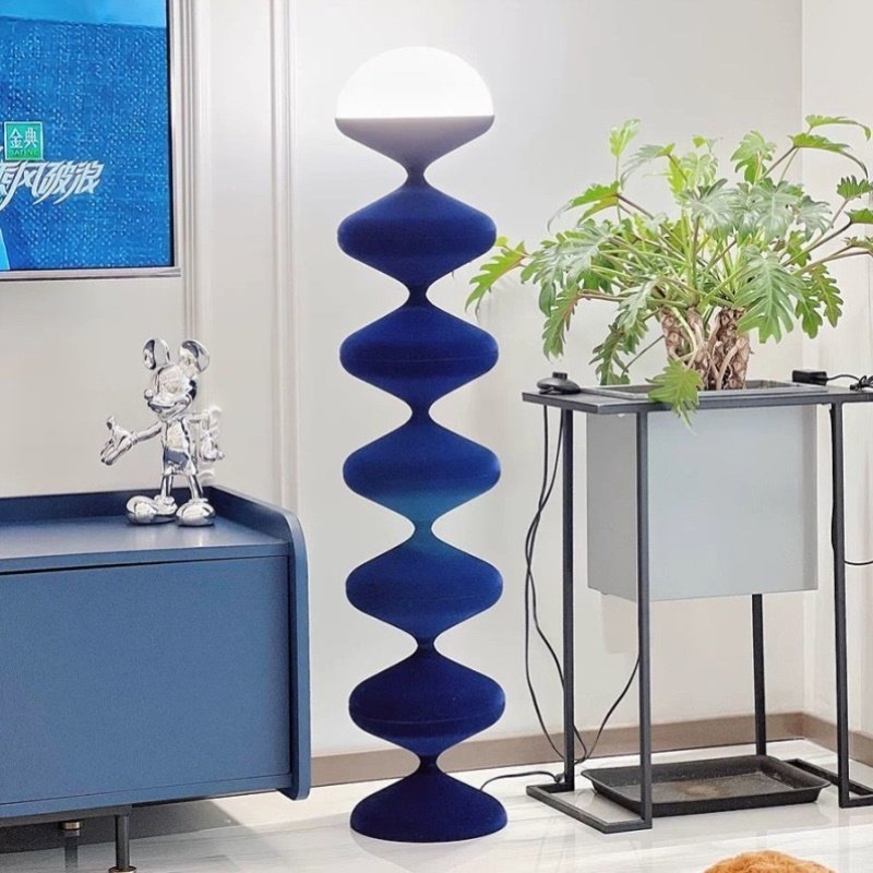 北欧中古客厅艺术葫芦落地灯简约装饰卧室ins沙发旁网红摆件灯具