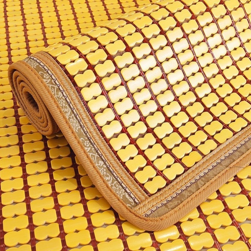 夏季麻将凉席1.5米1.8床席子折叠0.7米1.2学生宿舍竹席单双人夏天