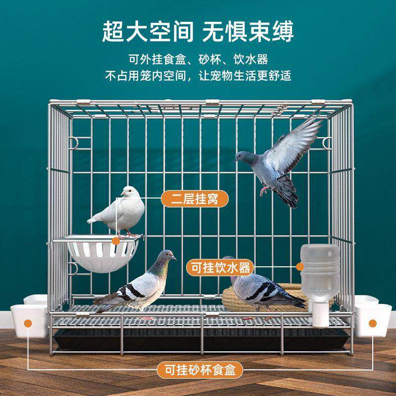 鸽子笼家用养殖笼双层大
