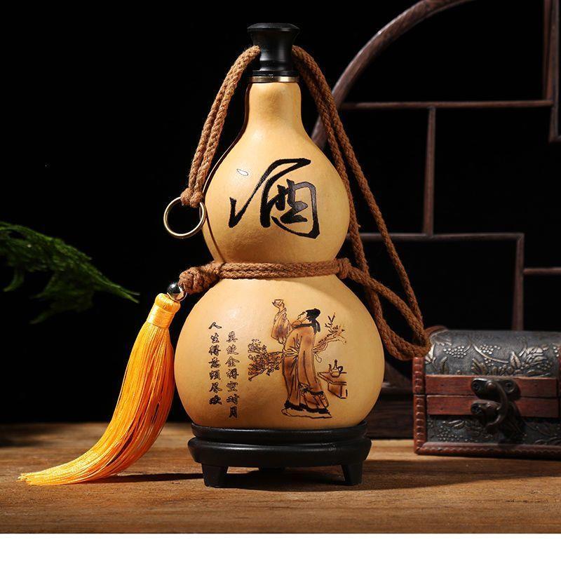 酒葫芦天然酒壶装水大号