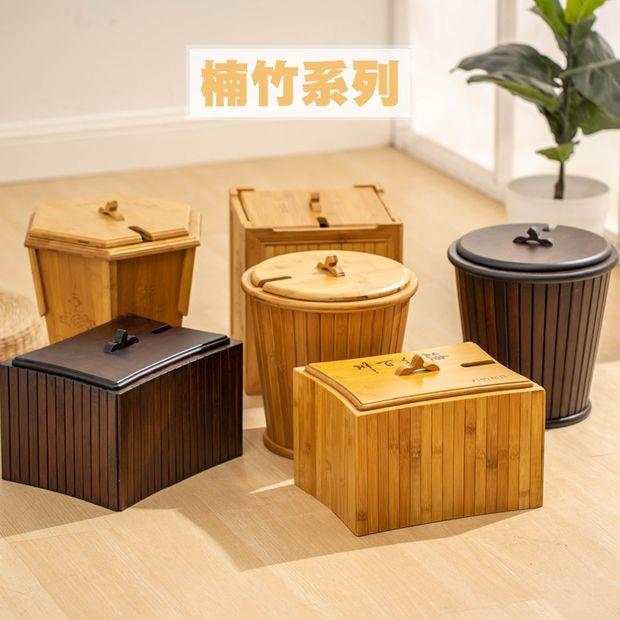 茶具功夫实木茶水桶茶桌