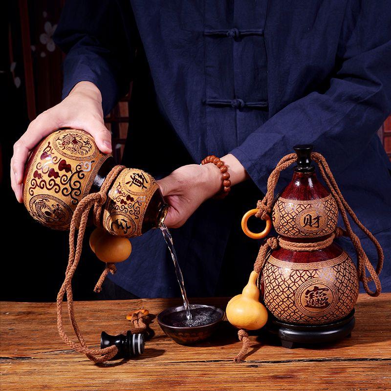 酒壶古代老式装酒纯手工