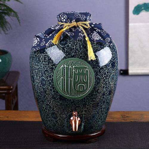 景德镇陶瓷泡酒坛子酿酒
