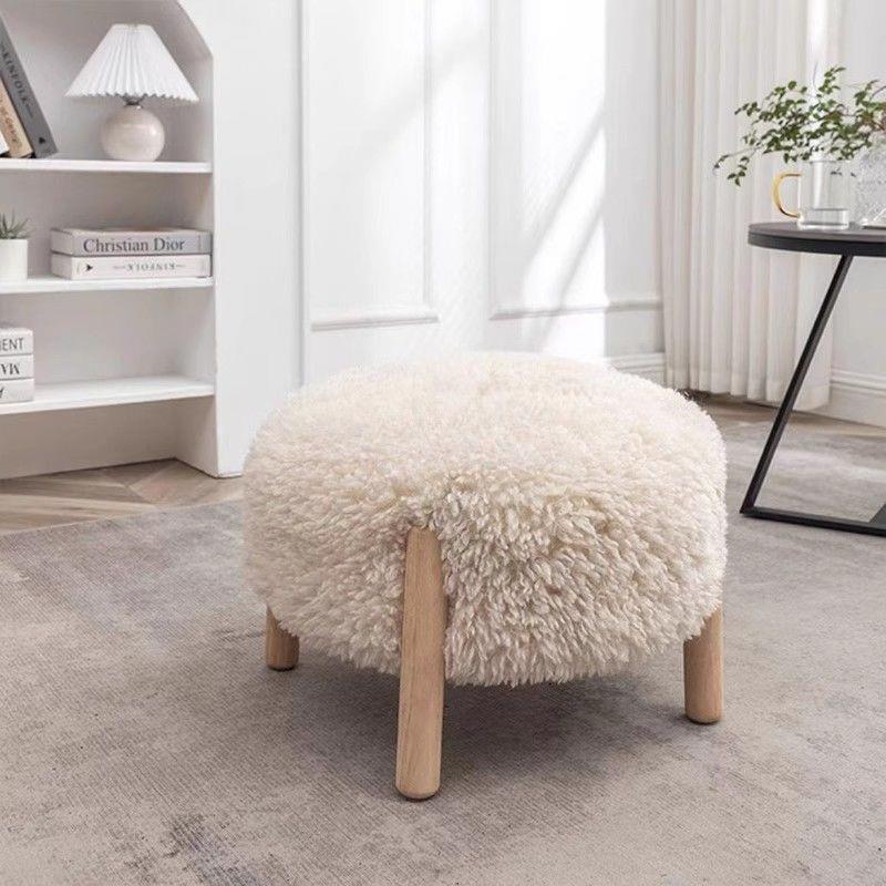 创意进门换鞋穿鞋北欧圆