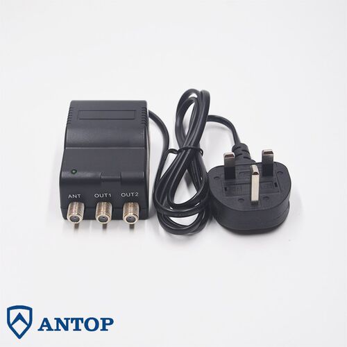 antop安拓浦系列平板天线数字放大器通用开关隔离供电电源2输出