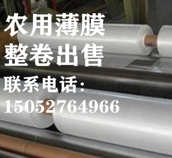 2米宽至12米宽农用塑料薄膜加厚透明塑料布白膜大棚膜整卷出售