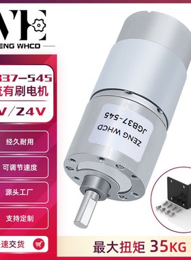 60mm gear motor 12V DC 50RPM Eccentric shaft DFGB60RH107i w