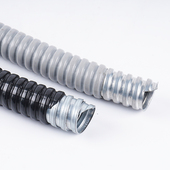 蛇皮管穿线防火阻燃台标特厚国标加厚包塑金属软管热镀锌电线套管