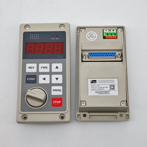 ADLEEPOWER爱德利变频器远端控制器外接控制F300面板25针孔