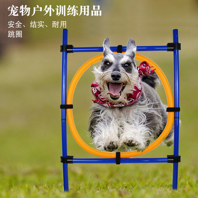 宠物用品 狗狗跳环跳圈  训练灵敏度跳杆 狗狗户外运动器材D406