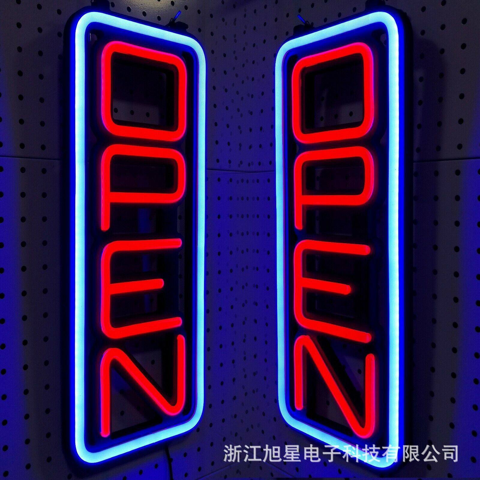 竖款LEDOPEN霓虹发光灯箱LED广告标识广告牌悬挂式安装LED灯箱,橡塑材料及制品,其他塑料制品,淘宝优惠券,粉丝福利购,淘宝优惠卷