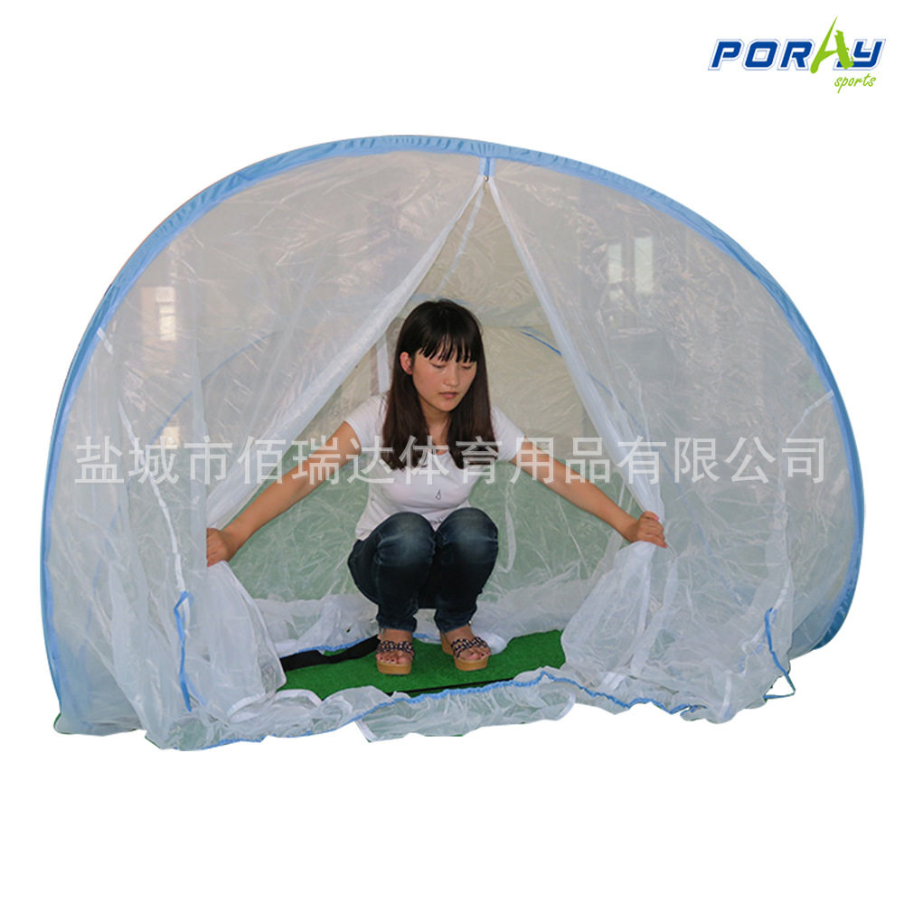 PORAY新品超大款床幔蚊帐防虫蝇帐可折叠移动成人床纱通风遮阳帐