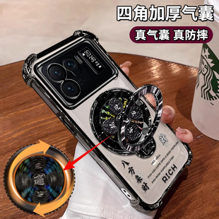 适用小米11Ultra手机壳镜头全包M2102K1C四角防摔气囊5G风生水起支架xiaomi八方来财软壳ins奢华男女11至尊版
