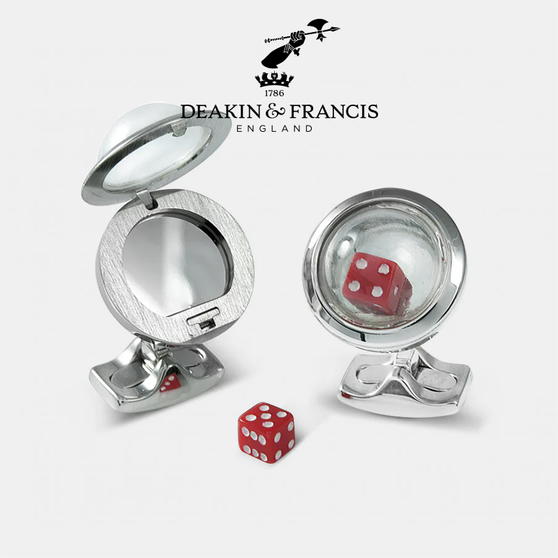 Deakin&Francis骰子袖扣新年礼物