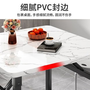 可折叠餐b桌家用小户型吃饭桌子出租屋简易矮桌四方桌子地桌小方