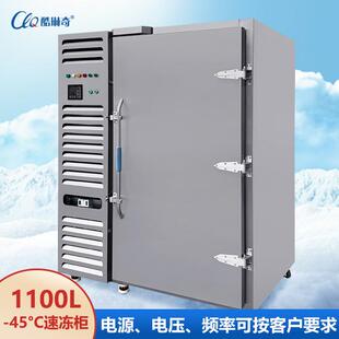 海鲜果蔬肉质食品冻机速产量食品加工速CY 1100L冻柜可定制双门推