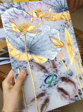 C小型6090UV平板打印机 手机木壳PV卡片板印帆布画6090亚克力uv花