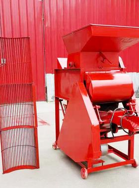 花生子种剥壳机新款用双风机脱壳机LKW家伤用电动不种皮去皮机厂