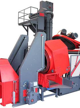 滚筒式抛丸清清理机漆倾斜滚筒批量理金属表面除FTU锈除 自动除