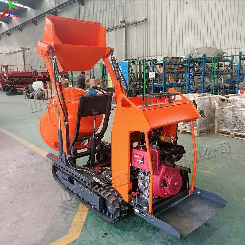 移动便携式柴混凝土搅拌机 30959度料翻转6油拌机 电动履带式拌匀,五金/工具,工程/建筑机械,淘宝优惠券,粉丝福利购,淘宝优惠卷