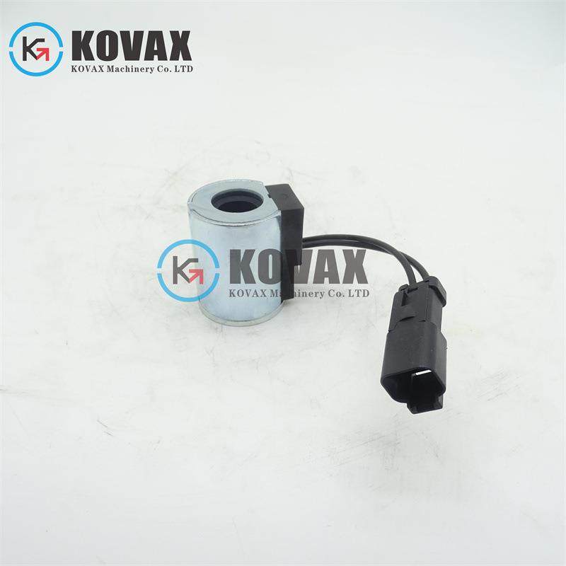 117-2械91电阀线圈 磁12V 适用于工程机铲装载机416C 41116D 420D