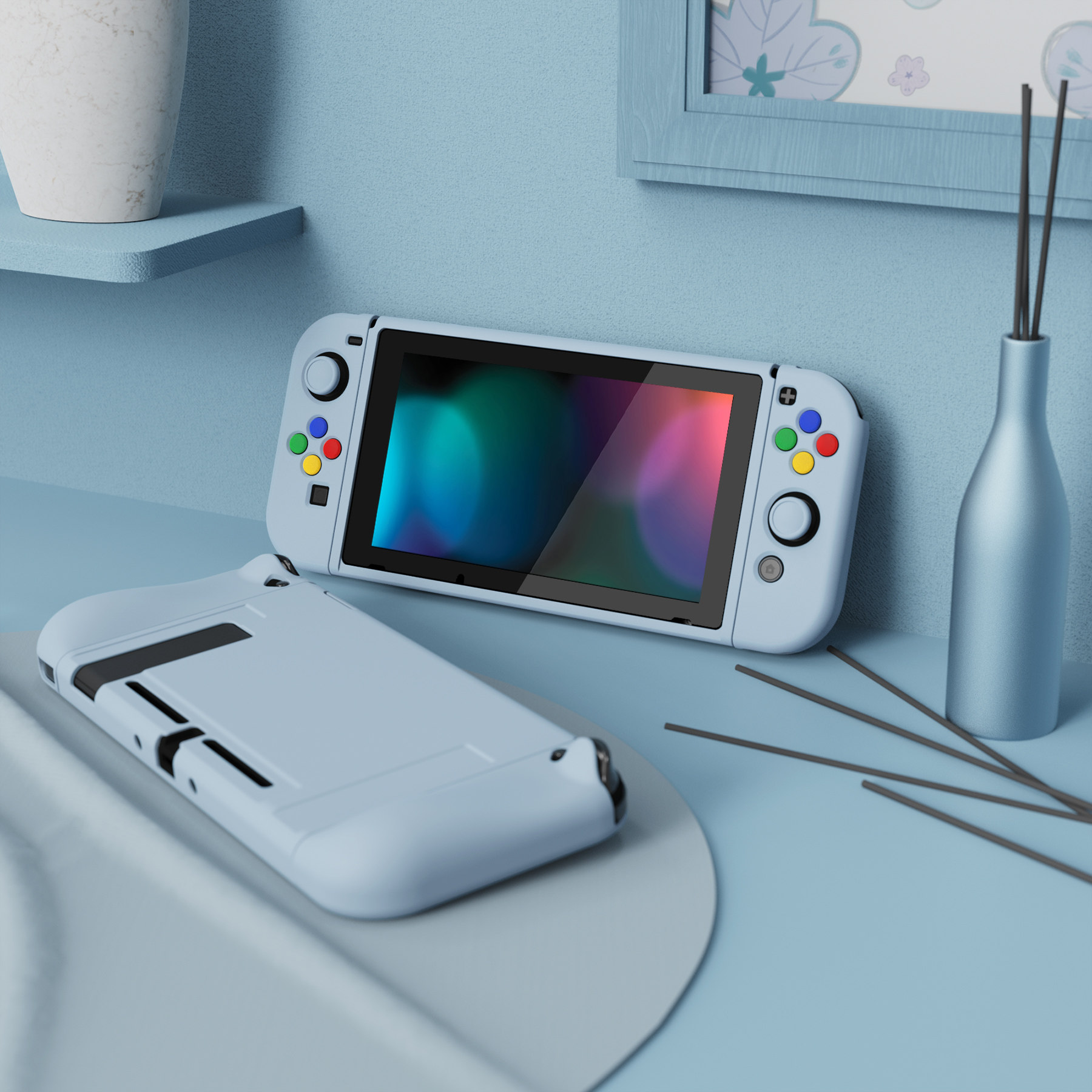 PlayVital派唯酱适用于任天堂switch保护壳纯色软壳手柄保护套,电玩/配件/游戏/攻略,switch保护壳套,淘宝优惠券,粉丝福利购,淘宝优惠卷