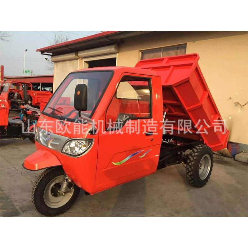 工程电动三轮车 厂家电动农用三轮自卸车 矿用三轮翻斗车