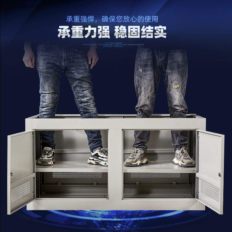 监控台指挥中心三联双联控制台电脑机房调度台安防监控系统操作台