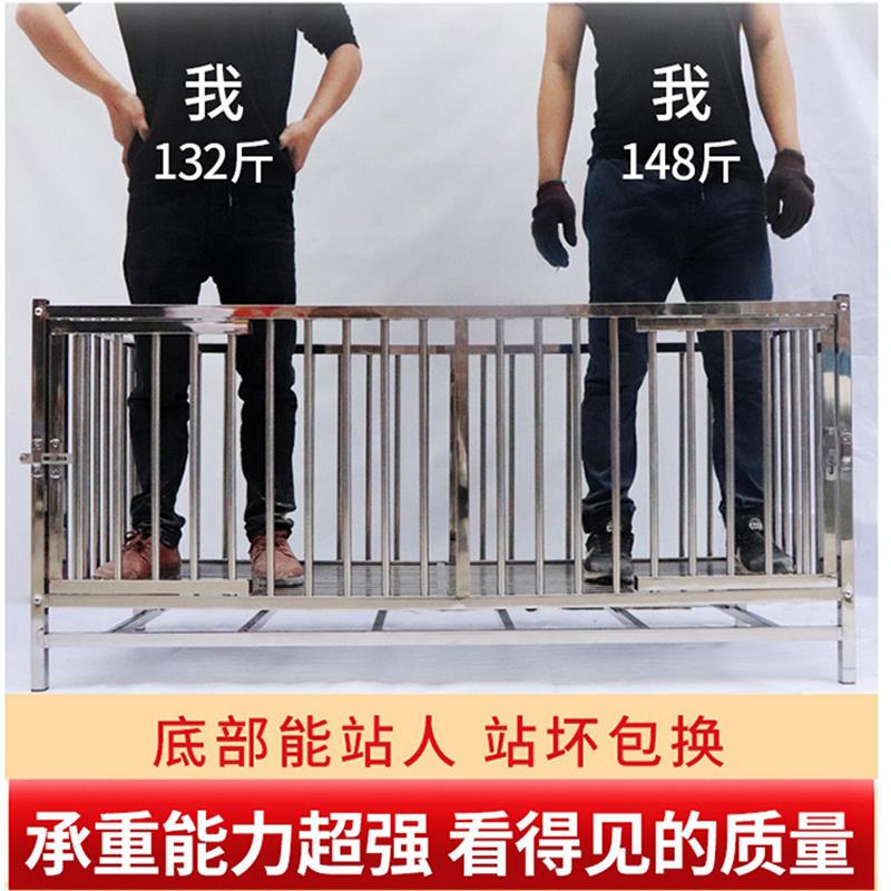 鸡笼家用大号特大不锈钢加高鸡鹅鸭笼大型养殖笼养鸡笼子室外鸡舍