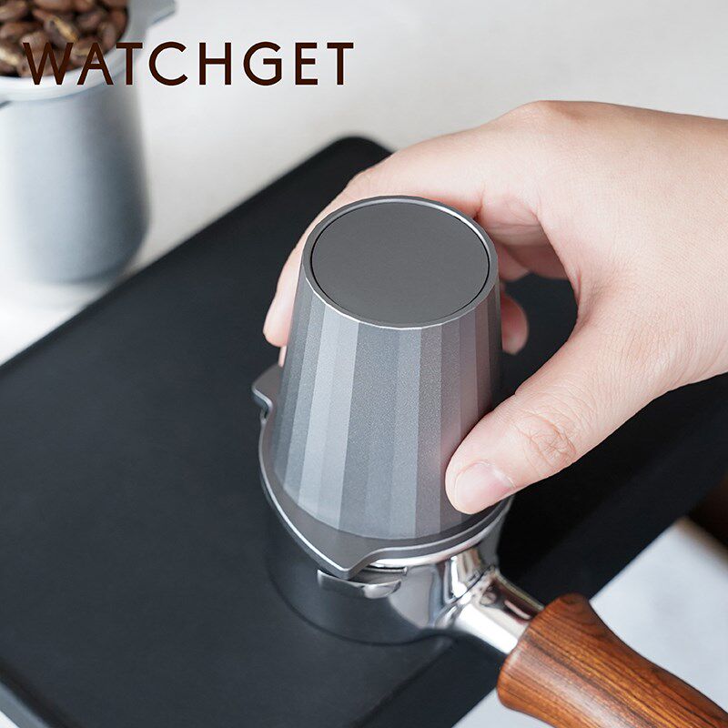 watchget接粉杯 意式咖啡机手柄接粉器磨砂铝合金适用铂富8系54mm