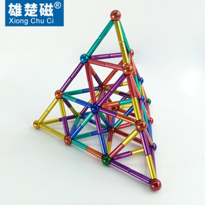 现货磁力棒组合套装 吸铁石积木玩具  巴克魔法球 儿童益智玩具图片