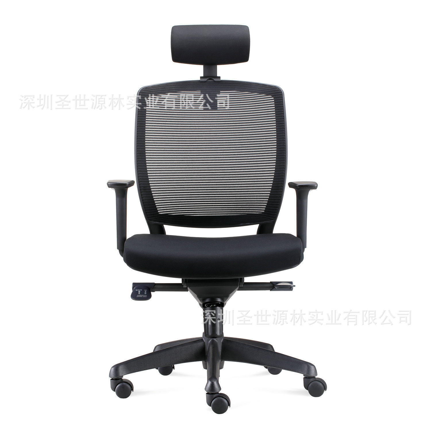 厂家直销人体工学电脑椅时尚舒适简约办公转椅网布透气升降经理椅