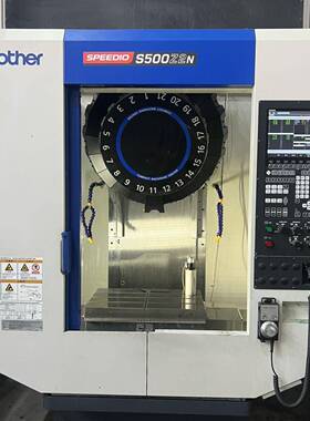 新到兄弟S500Z2N钻攻同款3台系统：兄弟系统加装对刀仪三轴行