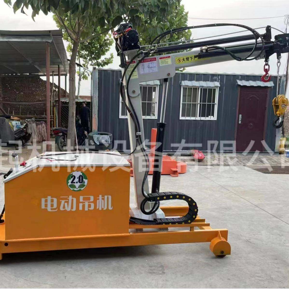 液压汽车发动机吊架引擎小吊机重型起重机2吨吨汽修移动折叠吊车