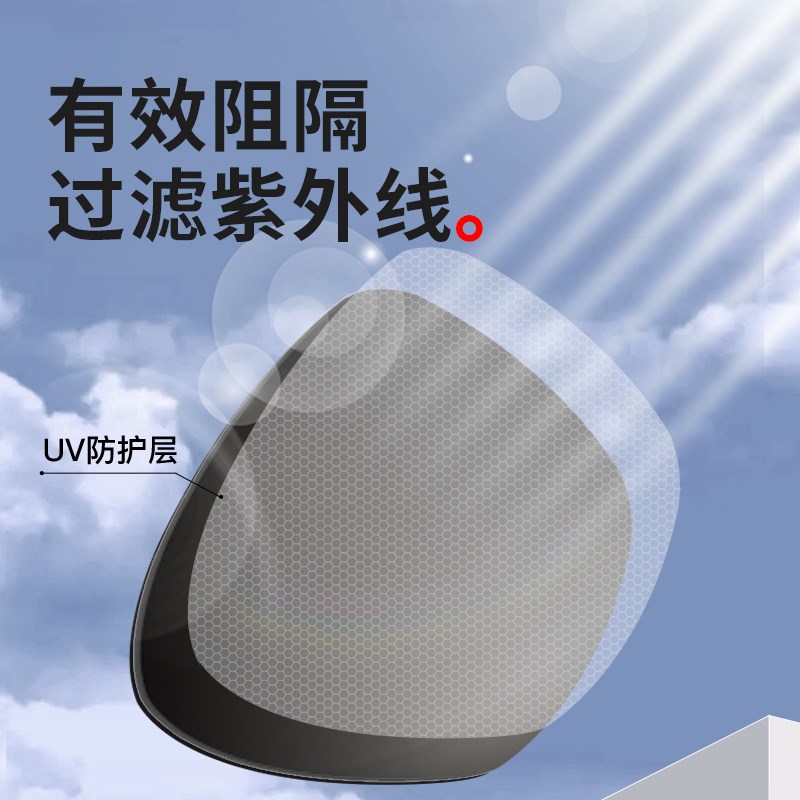 普莱斯复古猫眼墨镜女偏光防紫外线开车专用太阳眼镜2025新款男士