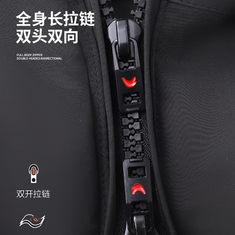 零下40度连体冷库防寒服裤一体冬季骑行军冬大衣男女加绒加厚棉服