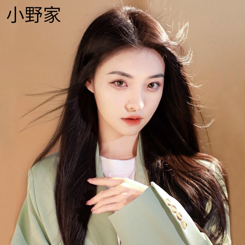 真发假发片女长发遮白发头顶补发片头顶稀少真人发丝隐形补发贴片