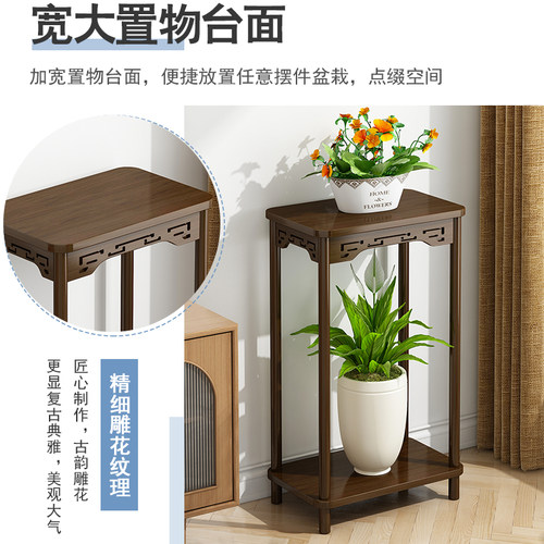 现代简约落地花架客厅阳台花盆架室内花台花几窗台多肉置物架多层