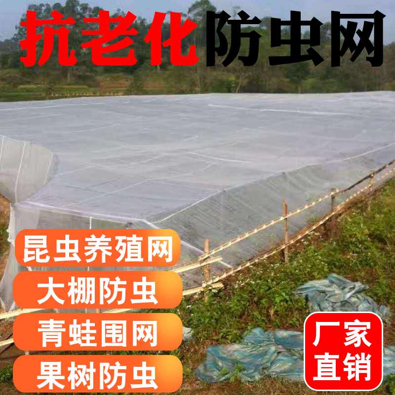 防虫网纱网窗纱防苍蝇蚊子大棚果树杨梅树农用养猪场尼龙加厚加