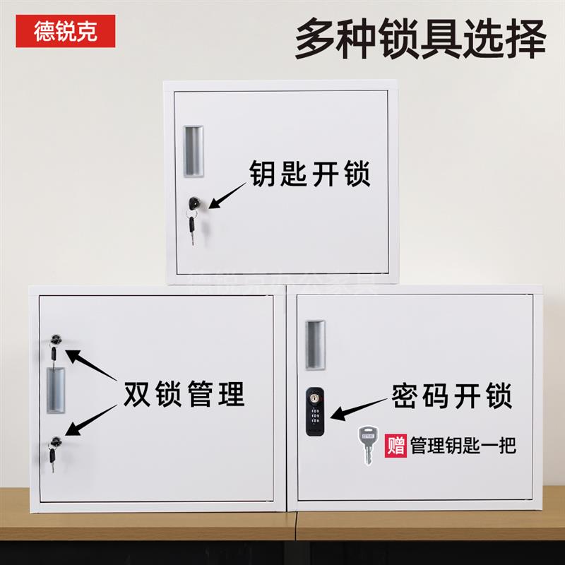 铁皮文件柜矮柜储物柜带锁食品添加剂专用柜多层收纳单门保管箱子