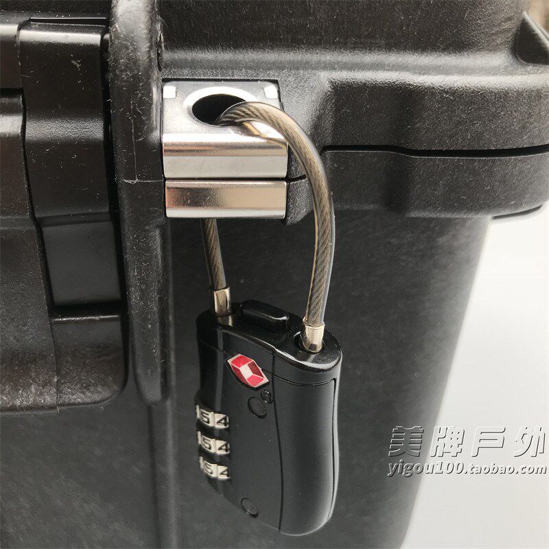 适用于Pelican派力肯/塘鹅定制配件 海关TSA认证密码锁安全箱锁
