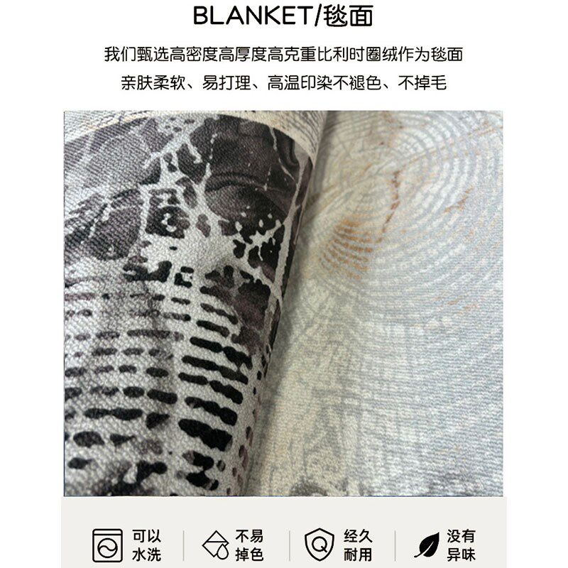 地毯客厅2026新款轻奢高级感卧室地垫大面积全铺室内垫子床边坐垫