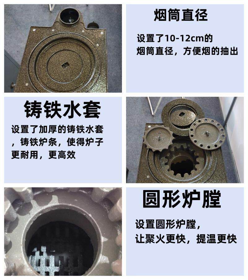 采暖炉燃煤锅炉暖气炉新款农村节能水暖炉子室内家用水套炉新型