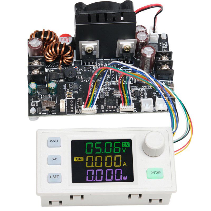 dcdc大功率自动升降压恒压恒流可调模块MPPT太阳能充电控制器12V