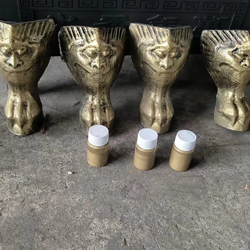 寺庙祠堂道观佛堂供奉香炉铸铁脚兽脚瑞兽脚香炉专用上香庙用配件