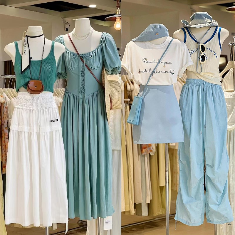 扁身模特服装店专用半身人台假人偶道具女装店橱窗模特展示架女装