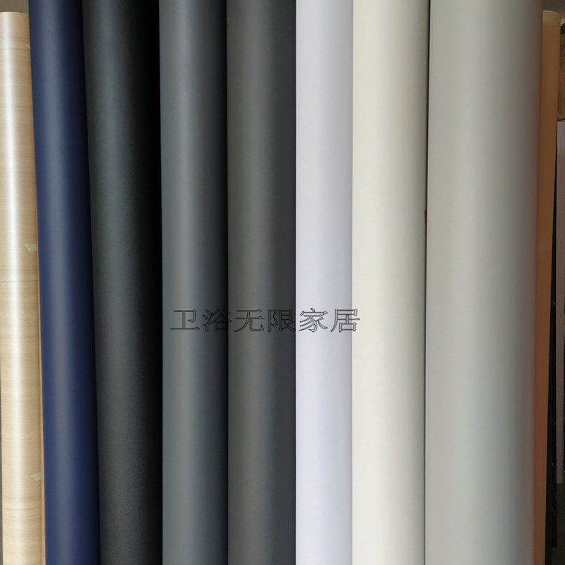 仿进口pvc加厚防水墙纸橱柜衣柜家具贴纸壁纸墙贴波音软片展柜贴
