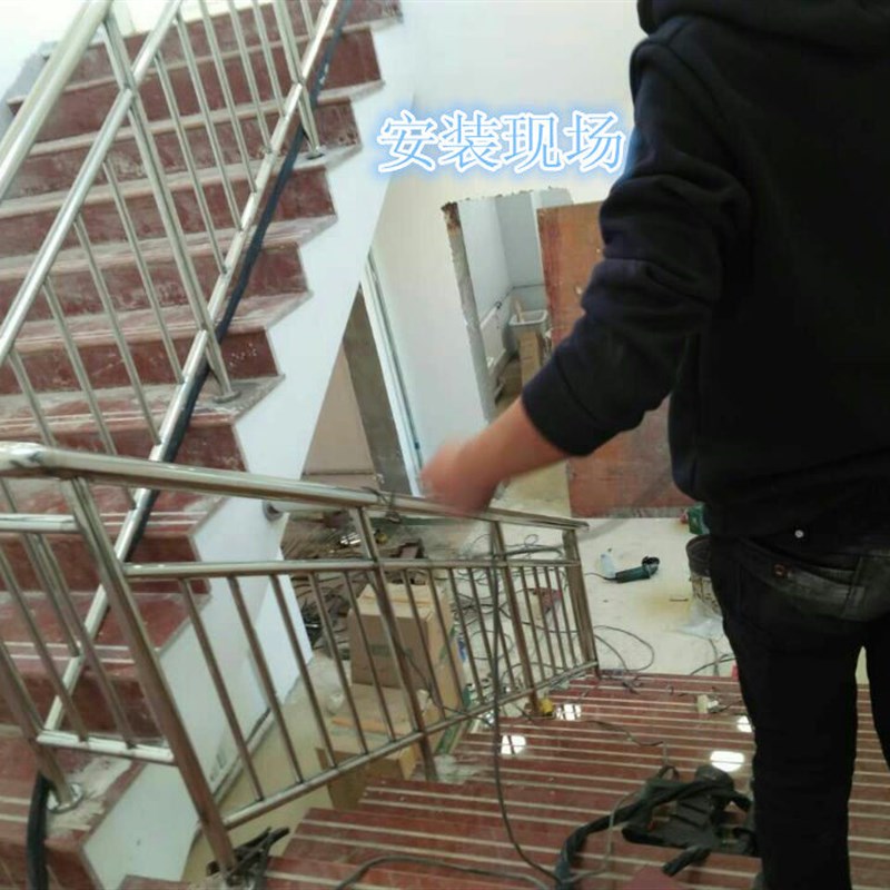 天津不锈钢楼梯扶手围栏平栏栏杆防护栏阳台栏杆