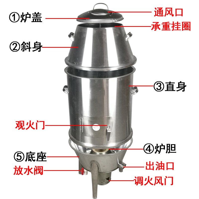 厂销爆品50单层木炭烤鸭炉鹅炉家用烤鸡炉烧炉炉吊烧腊炉